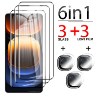 6in1 screen protector For vivo iQOO 12 Pro 2023 Full Cover curved Tempered Glass iQOO 12Pro Camera Lens Protective Glass IQOO12