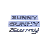โลโก้ SUNNY ติดท้าย Nissan ราคาต่อชิ้น ซีโอดี