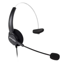 Office Headset/Headphone with RJ9 plug for SNOM 320,360,370 720,760,820,821,870 AVAYA 1600 9600 series IP phones,Yealink Phones