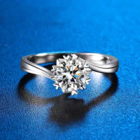 Engagement Ring Wear Resistant Finger Ring Fade-resistant Unique Exquisite Snowflake Engagement Ring Women Accessories