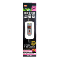 【MR.AQUA】水族先生500W單顯加溫器 雙保護/控加熱棒/世界首創有多國專利(導熱快離水斷電附保護套)