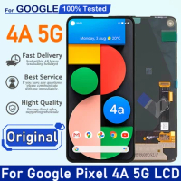 For Google Pixel 4a 5G Screen Replacement Original Touch Display Repair GD1YQ G025I Tauschen Pantalla LCD Reparatur Assembly