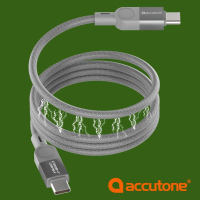 100W USB C磁吸快充綫防纏繞480Mbps數據綫 兼容PD3.0 QC3.0 iPhone三星華爲小米oppo vivo手機平板電腦通用 