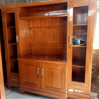 bupet tv jati atau meja tv jati full kayu jati