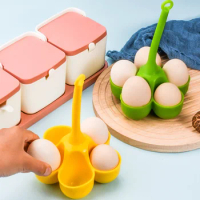 2 Pcs Silicone Egg Tray Maker Cup Poached Tool Eggs Air Fryers Small Tools Whisk