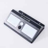 DUOGU Lampu Dinding Solar Sensor Outdoor Weatherproof Cool White L40 Lampu Strip Paling Terang Kecil