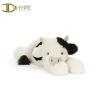 JELLYCAT MEDIUM SMUDGE COW DOLL 100% ORIGINAL + DUSTBAG