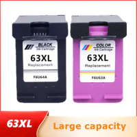 63XL Re-Manufactured for hp63 Replacement for HP 63 XL Ink Cartridge for Deskjet 1110 1111 1112 2130 2131 2132 Printer