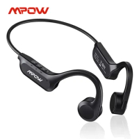 Mpow X14 Bone Conduction Sport Headphones Bluetooth 5.3 Wireless Earphone Handsfree IPX6 Waterproof TWS Headset with Mic for Gym