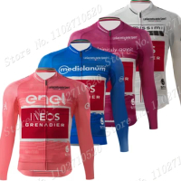 Team Ineos Grenadier Cycling Jersey Giro 2023 Long Sleeve Tour De Italy Pink Clothing Road Bike Shirts Bicycle Tops MTB Uniform