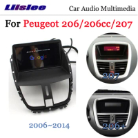 For Peugeot 206 CC 2001 2002 2003 2004 2016 Car Radio Multimedia Video  Player GPS 2 Din Android 13 CarPlay AutoRadio Head Unit - AliExpress