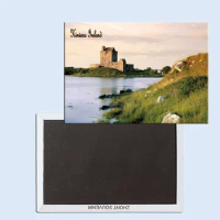 Kinvara Ireland, Dunguaire Castle, Kinvara, Ireland, Magnetic refrigerator stickers, tourist souvenirs, small gifts 24799