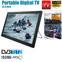 Taffware TV Digital Portable DVB-T2 TFT LED HD 13.3 Inch 1200mAh 18W - D13 - Tinari