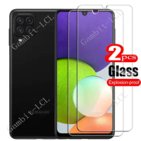 2PCS FOR Samsung Galaxy A22 4G 6.4" Tempered Glass Protective ON GalaxyA22 A 22 M22 SM-A225F A225M Screen Protector Film Cover