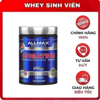 [Chính hãng] Bột creatine Allmax Pharmaceutical Grade Creatine hộp 400g - 1000g tại  Whey Sinh Viên