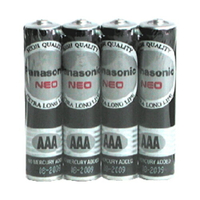 【史代新文具】國際Panasonic 4號AAA碳鋅電池R03NNT/4SC4個