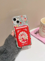 Sarung Comel Duffy+Dompet Kad / Berry Cute Duffy With Magnet Card Holder Case With IP11 Series Until
