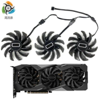 New 78MM PLD08010S12HH Radeon RX 5700 Cooling Fan For Gigabyte RX 5500 5600 5700 XT Graphics Video Card CoolerFan