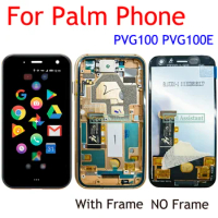 3.3 Inch For Palm Phone PVG100 PVG100E LCD DIsplay Touch Screen Digitizer Panel Assembly Replacement / With Frame