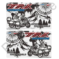 Motorcycle Stickers Decals Tail Top Side Box Cases Panniers Luggage Aluminium For Benelli TRK502 TRK 502 X TRK521 ADV Adventure