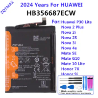 3340mAh HB356687ECW Battery For Huawei P30 Lite Nova 2 Plus 2i 3i 2S 4e / Honor 7X 20S 9i / Mate 10 Lite / SE Phone Battery