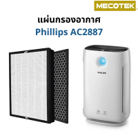 ⊿แผ่นกรองอากาศ FY2422, แผ่นกรองกลิ่น FY2420 สำหรับเครื่องฟอกอากาศ Philips Series 2000 รุ่น AC2887/20