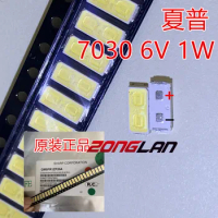 1000PCS For SHARP LED TV Application LED Backlight High Power LED 1W 6V 7030 Cool white LCD Backlight for TV