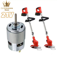 RS-755 Dinamo Motor Dc Rotor Mesin Pemotong Rumput Pemotong Rumput 21v Motor Pemotong Rumput