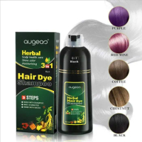 New Sdottor Herbal Natural Plant Conditioning Hair Dye Black Shampoo Fast Dye White Grey Hair Removal Dye Coloring Black Hair