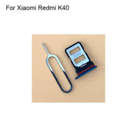 1PC For Xiaomi Redmi K40 Tested Good Sim Card Holder Tray Card SlotFor Xiaomi Redmi K 40 Sim Card Holder RedmiK40