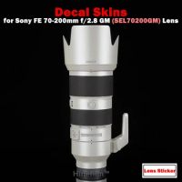 FE70-200 F2.8 Gen 1 Lens Sticker SEL70200GM Cover Skin For Sony FE 70-200mm f/2.8 GM OSS Lens Protector Coat 70200 Wrap Sticker