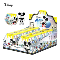 Potdemiel Disney 100th Anniversary Surprise Blind Box Steamboat Willie Plushies Series Mystery Box Black And White Classic Dolls