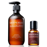 (買大送小) Moonlight 莯光 3%進化版健髮豐潤洗髮精 400mL+50mL