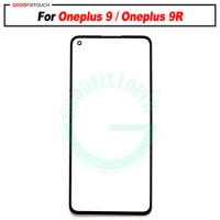 For Oneplus 9 / Oneplus 9R Front Glass Touch Screen Top Lens LCD Outer Panel Repair + OCA Glue For Oneplus9 / Oneplus9R 1+9 1+9R