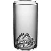 3D Iceberg Spirits Glass Built-in Peak Wine Cup Whiskey Glass Brandy Serving Cup Vodka Highball Rum Barware Chilly Champagne