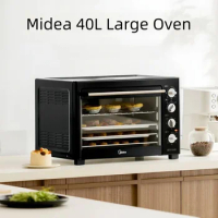 Midea 220V Electric Oven Household Large Capacity 40L Multifunction Baking Machine 1800W Tart Oven Dry Fruit Machine
