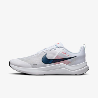 Nike Downshifter 12 [DD9293-101] 男 慢跑鞋 運動 路跑 基本款 舒適 緩震 透氣 白藍