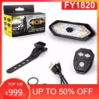 Temukan Lampu Belakang Sadel LED Braking Rem Sein Hazard Remot Remote Wireless Nirkabel Sepeda Bicyl