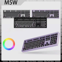 AKKO Monsgeek M5W Mechanical Keyboard Kit Tri-mode Wireless Bluetooth Type-C Aluminum Alloy RGB Hot-Swap PC Gaming Keyboards