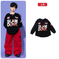 LZD  Trang Phục Thời Trang Hip-Hop Trẻ Em Áo Hoodie Thương Hiệu Thời Trang Bé Trai Hip Hop hiphop Bộ