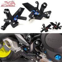 Motorcycle For YAMAHA MT-09 MT09 mt09 2013-2018 Accessories One pair Footrest Rear Sets Adjustable Rearset Foot Pegs Pedal Set