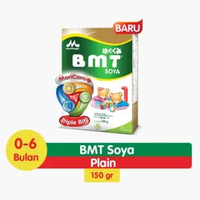 BMT Soya Morinaga - Susu Formula Isolat Protein Kedelai 0-6 Bulan 150 gr