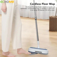 ECHOME Cordless Electric Mop Wet Dry Dual Use Hand Cleaner Sweeping and Mopping Hand Cleaner Automatic Water Spray Mop Machine