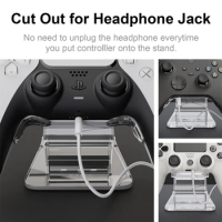 Transparent Plastic Stand Rack Controller Holder for PS4 PS5 for Xbox One for Xbox Series X Series S for Switch Pro Accessories