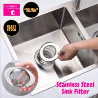 Stainless Steel Kitchen Sink Filter Sink Strainer Sink Filter Trap Sink Strainer 11cm(1PC)