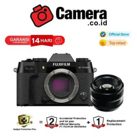 CAMERA.CO.ID - FUJIFILM X-T50 / Fuji XT50 Body Only Mirrorless Camera GARANSI RESMI Black + PWP XF 3