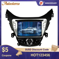 For Hyundai Elantra (MD)2011-2013 Avante(MD) Android 13.0 Car GPS Navigation DVD Multimedia Player Radio Tape Recorder Head Unit