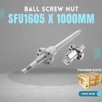 ZKLabs CNC Ball Screw SFU1605 with Ball Screw Nut 1000 mm Length