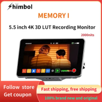 SHIMBOL MEMORY I 5.5 Inch 2000nits 4K HDR Touch Screen 3D LUT Monitor for DSLR Camera / Mp4 Video Recording Monitor