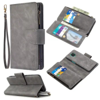 For Xiaomi Redmi Note 9 Pro Case 2020 Luxury Leather zipper bag wallet Cover For Redmi Note 9 Pro Note9 Pro phone Cases Funda